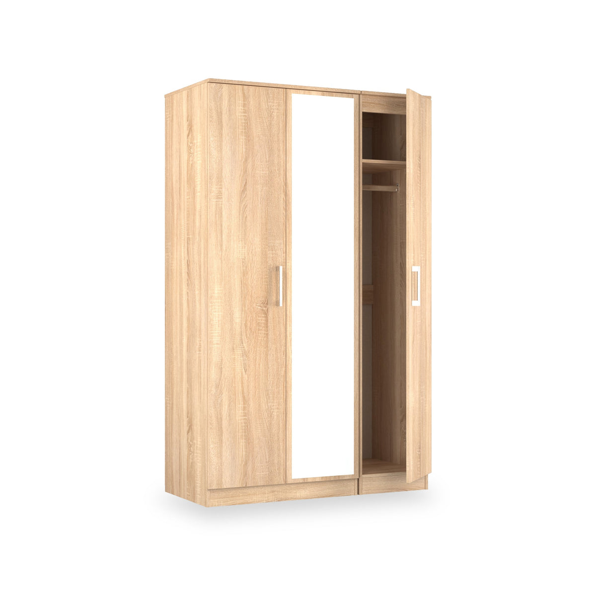 Hadley Triple Mirrored Wardrobe