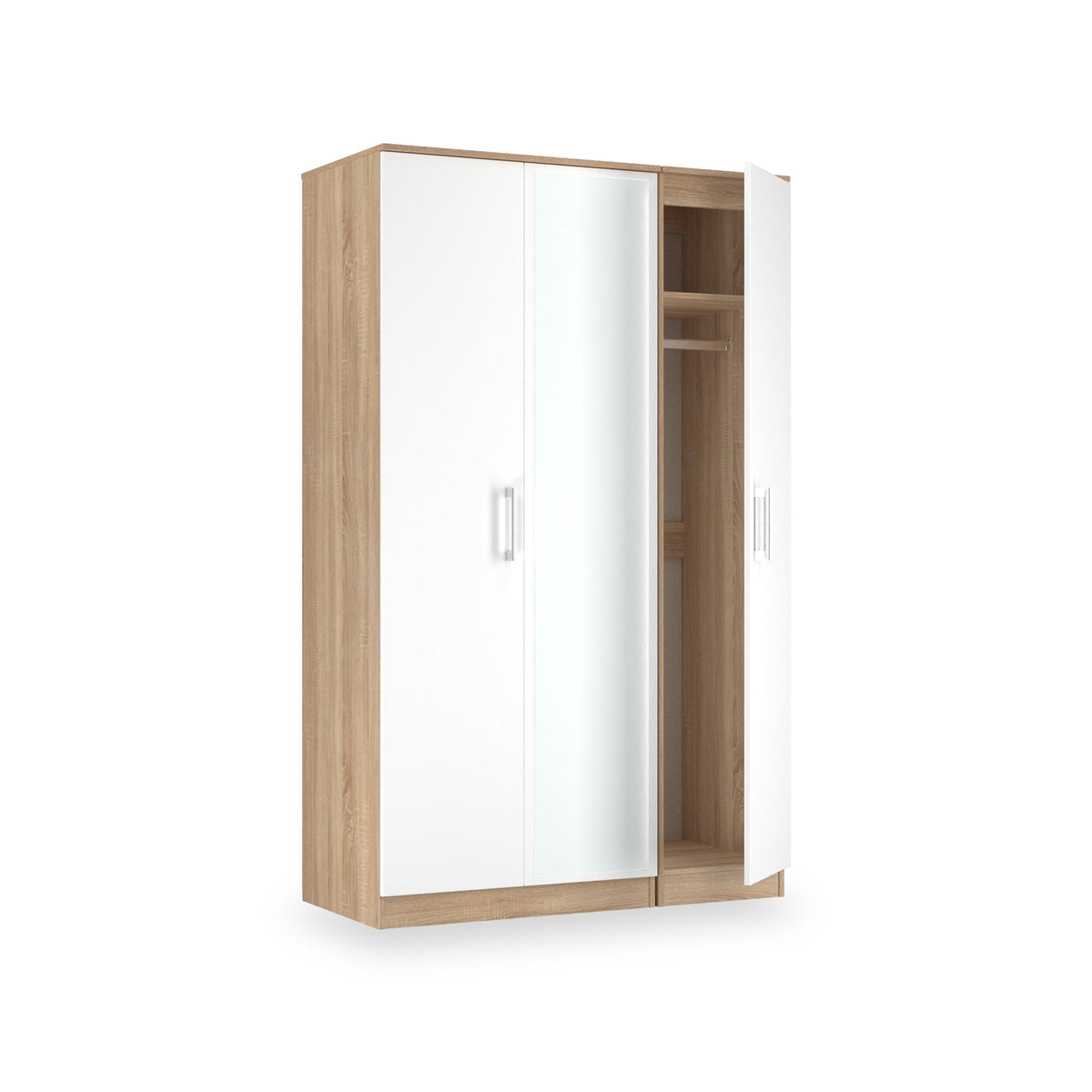 Hadley Triple Mirrored Wardrobe