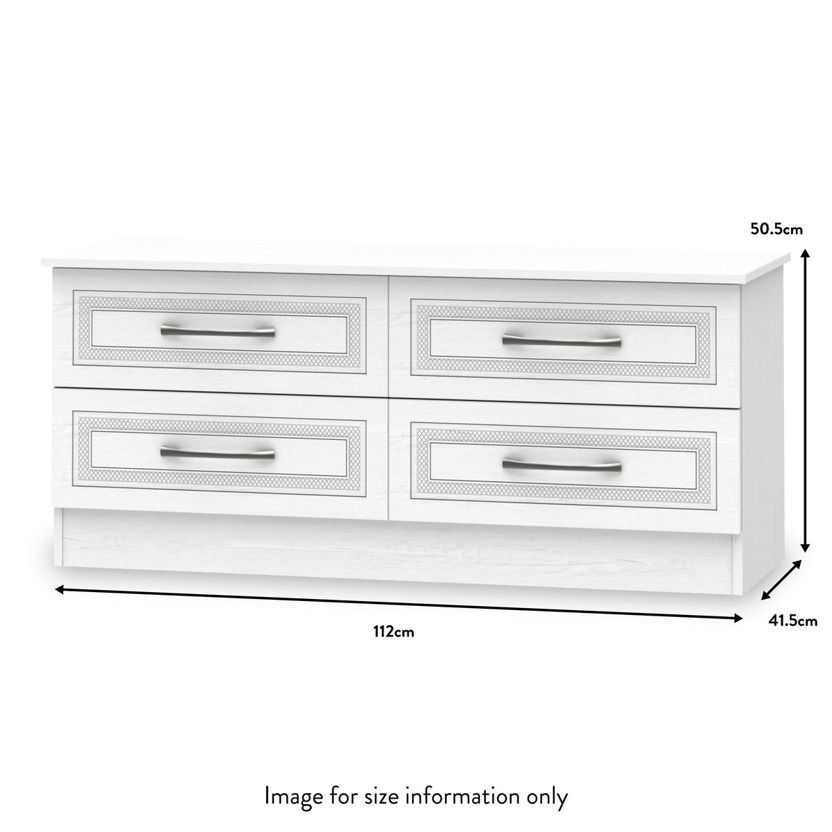Killgarth 4 Drawer Low Storage Unit