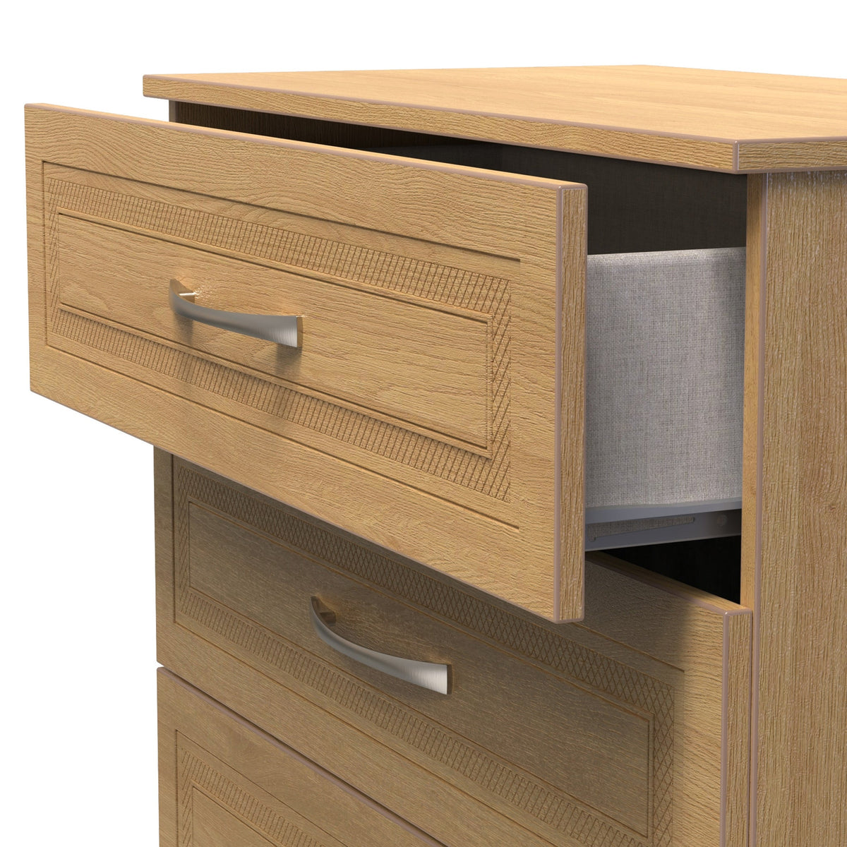 Killgarth White 4 Drawer Deep Chest