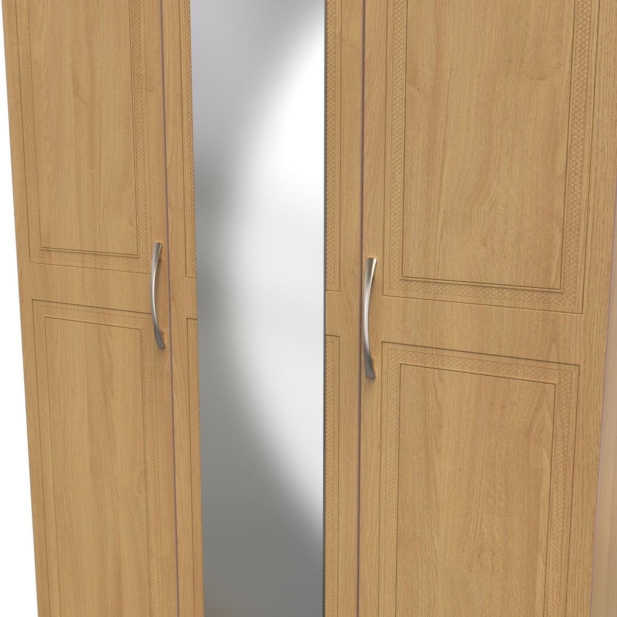 Killgarth 3 Door Mirror Wardrobe