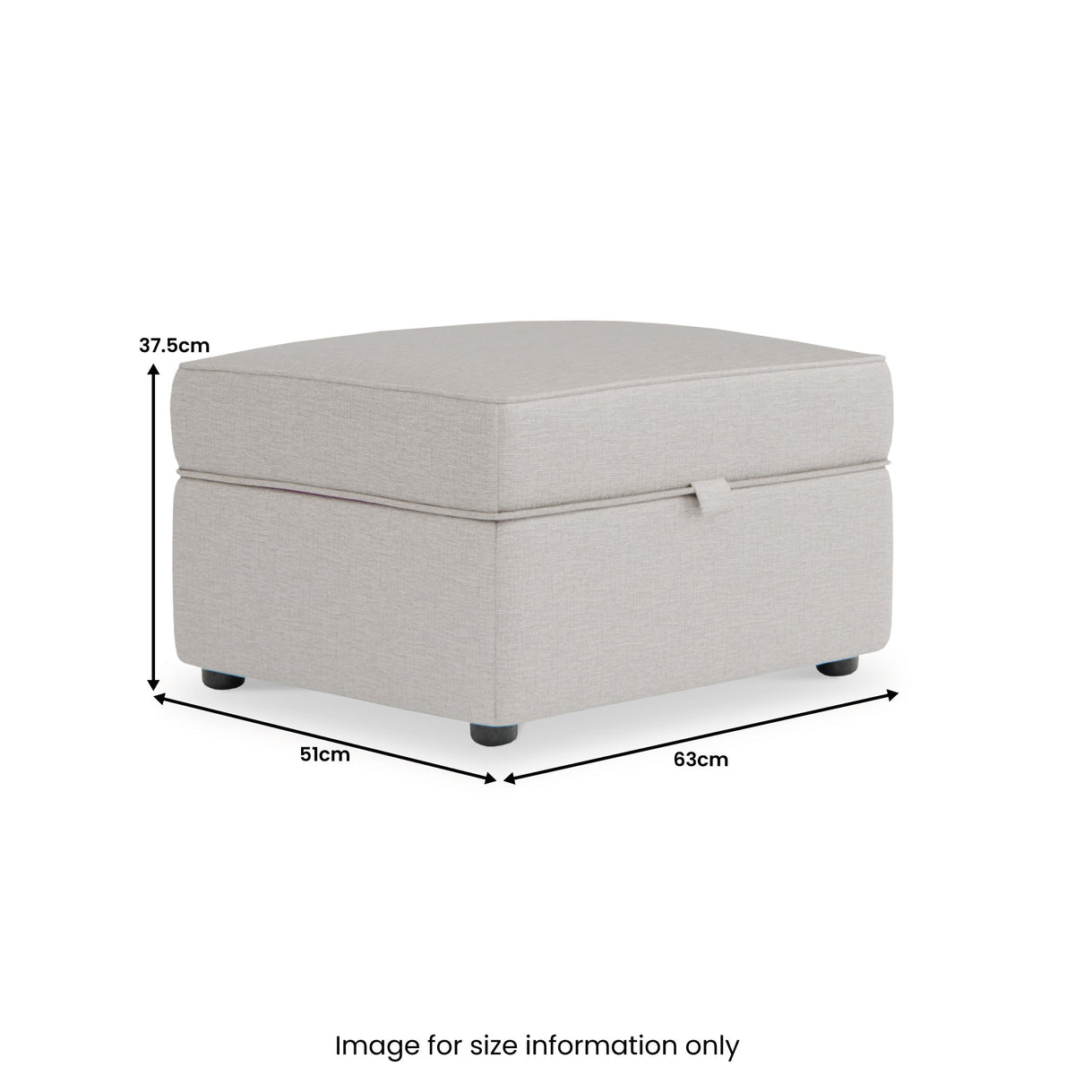 Dartmoor Storage Footstool
