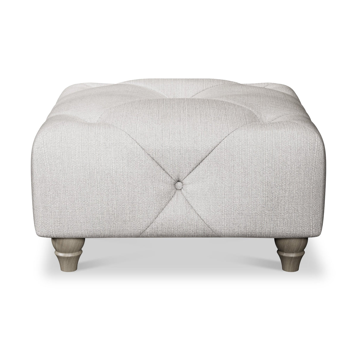Everett Button Top Footstool