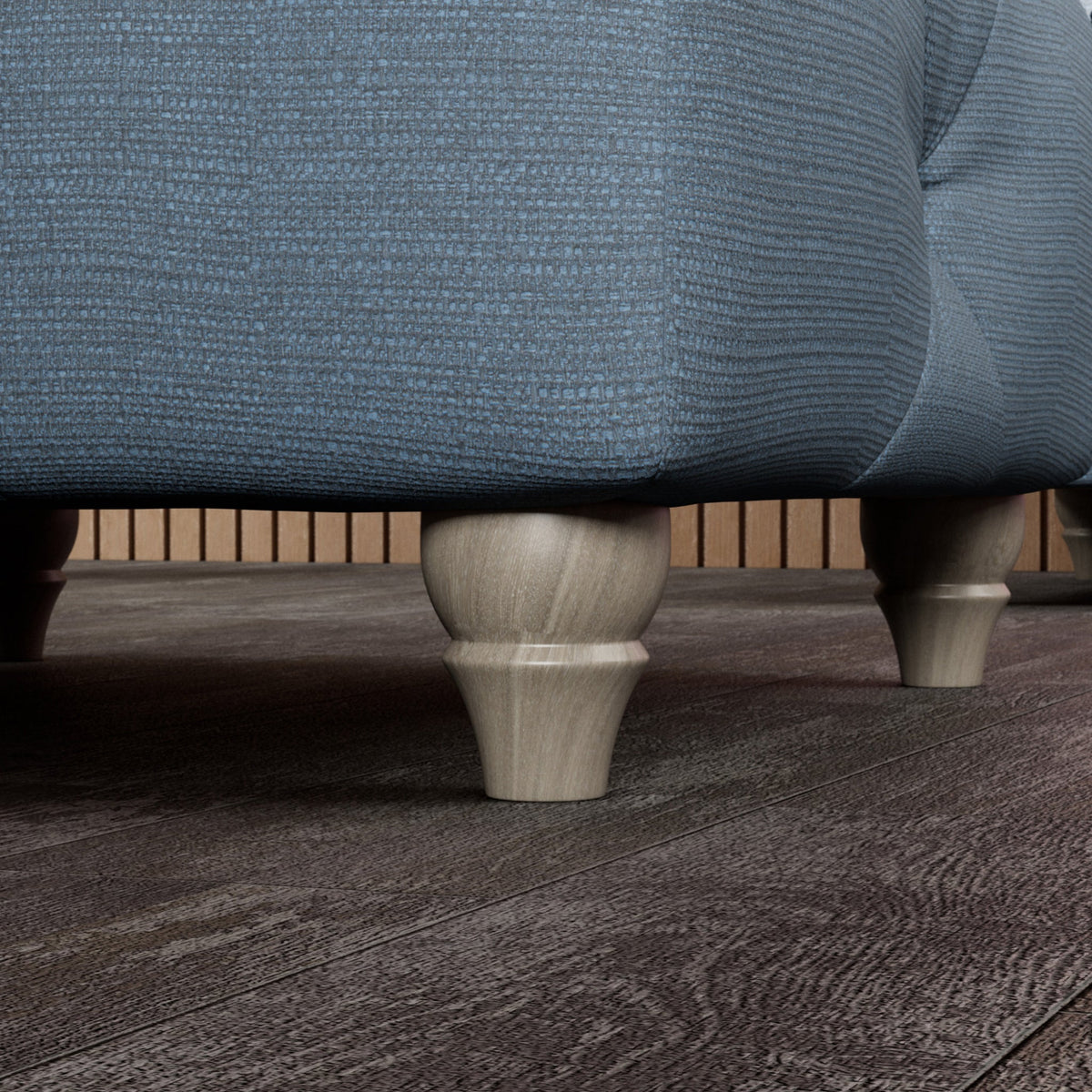 Everett Button Top Footstool