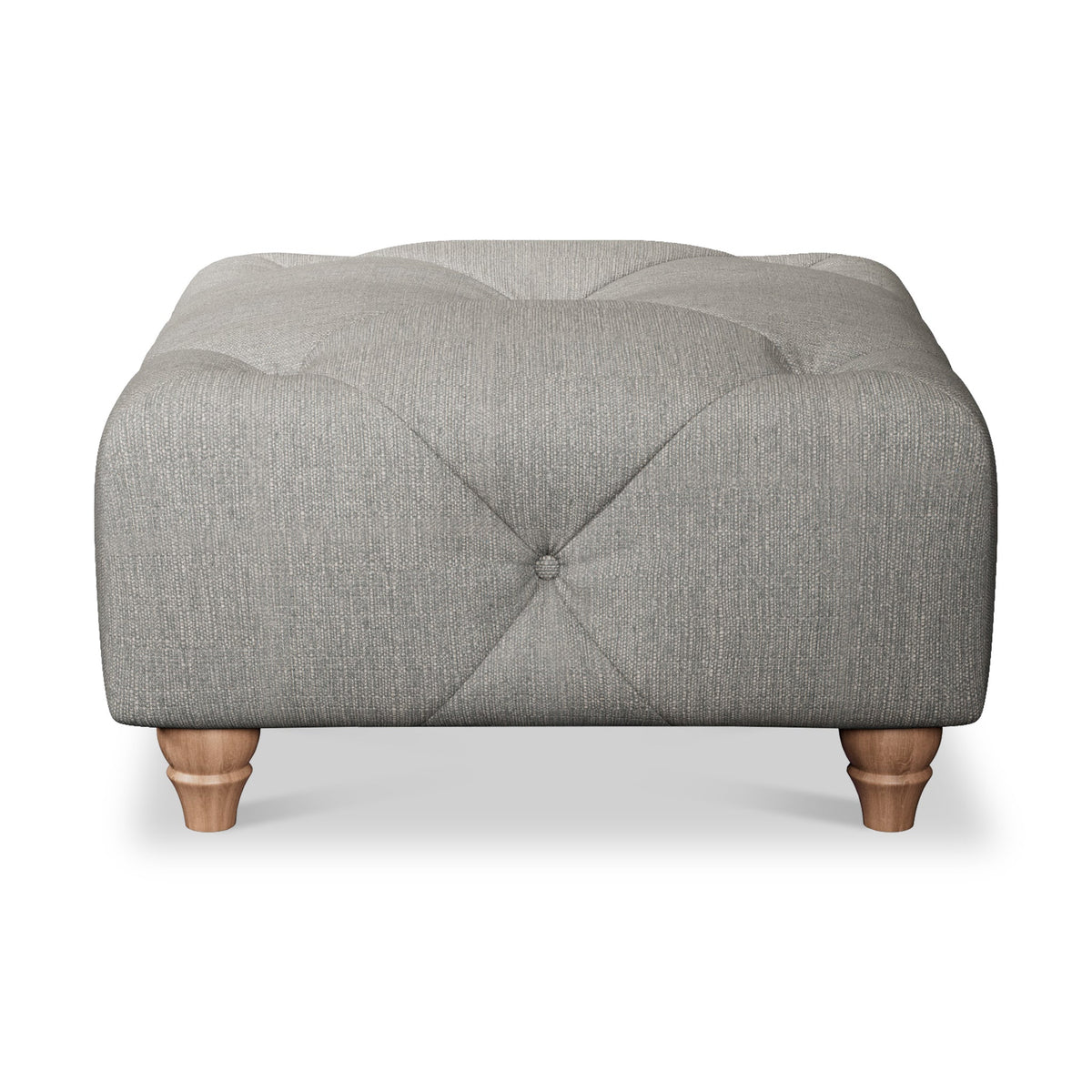Everett Button Top Footstool