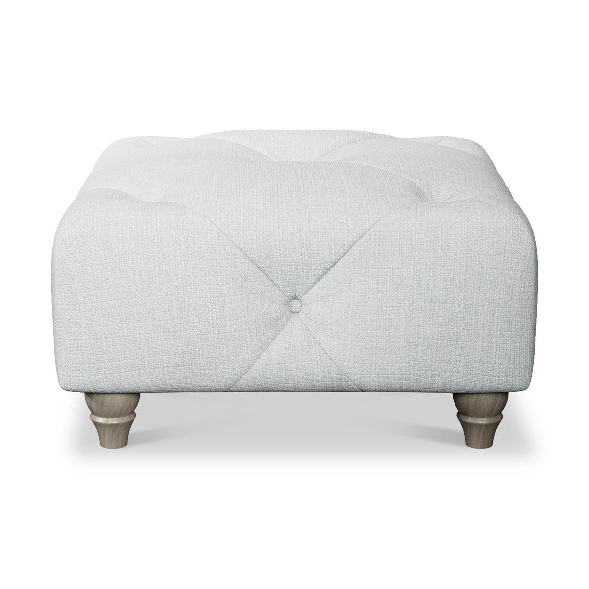 Everett Button Top Footstool