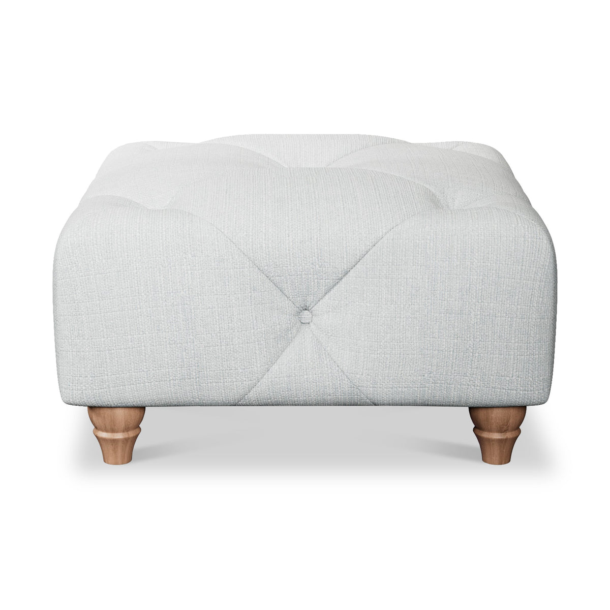 Everett Button Top Footstool