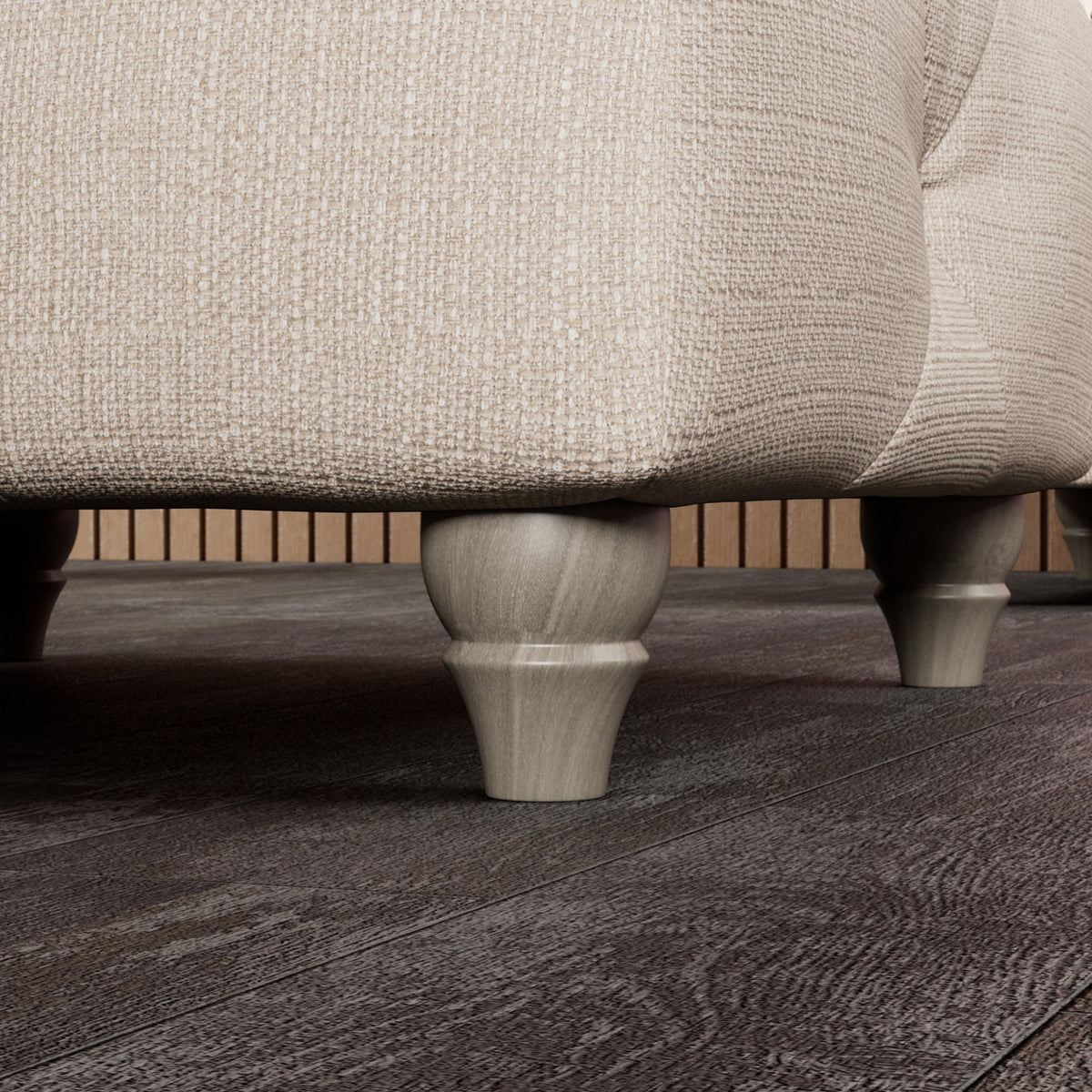 Everett Button Top Footstool