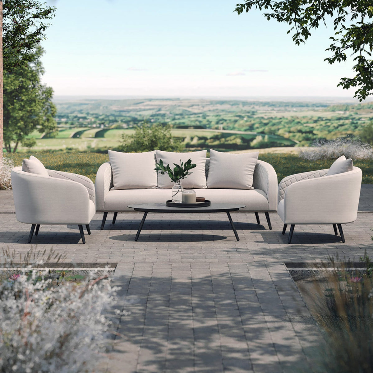 Maze Ambition 3 Seat Sofa Set