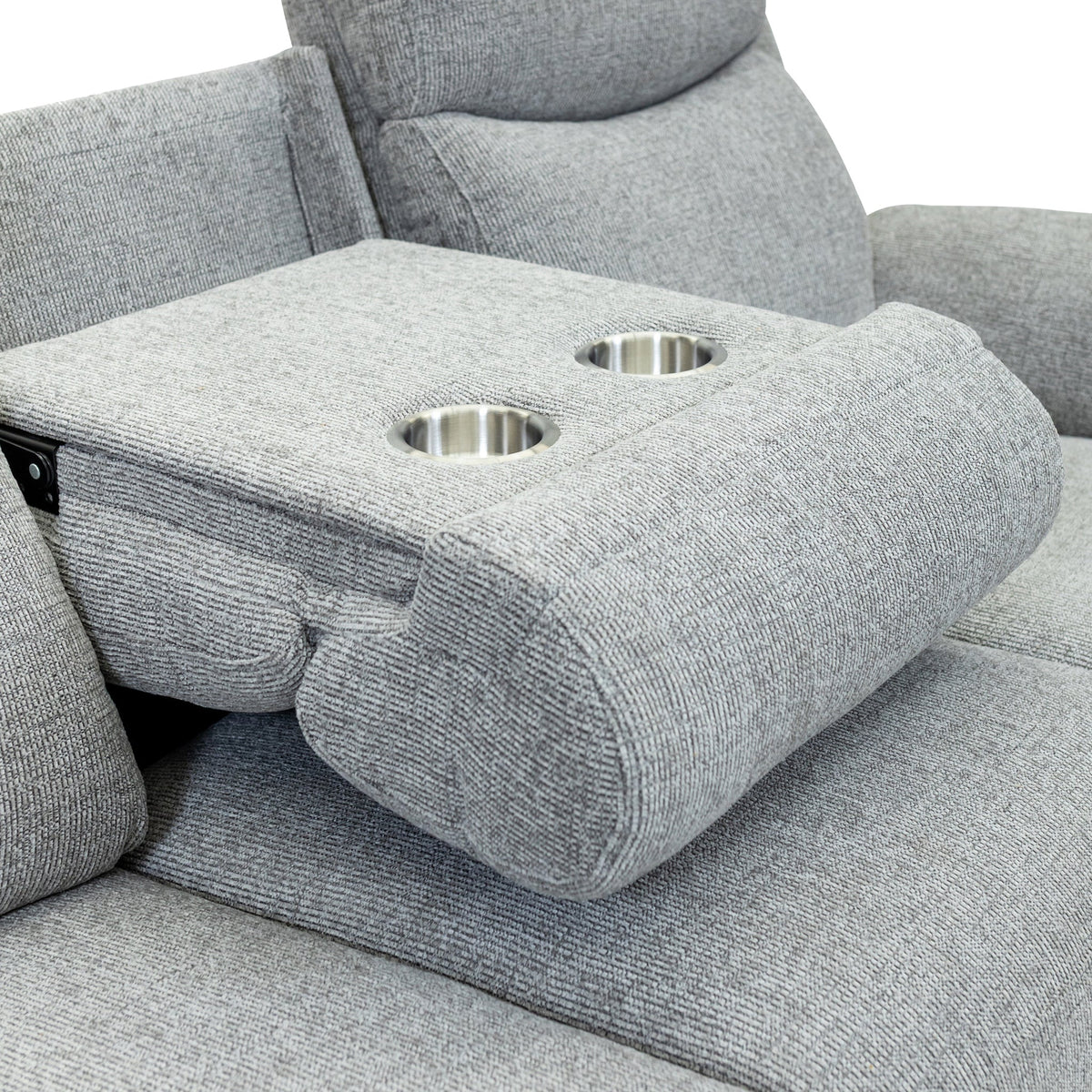 Hadlow Power Recliner 3 Seater Sofa with Console