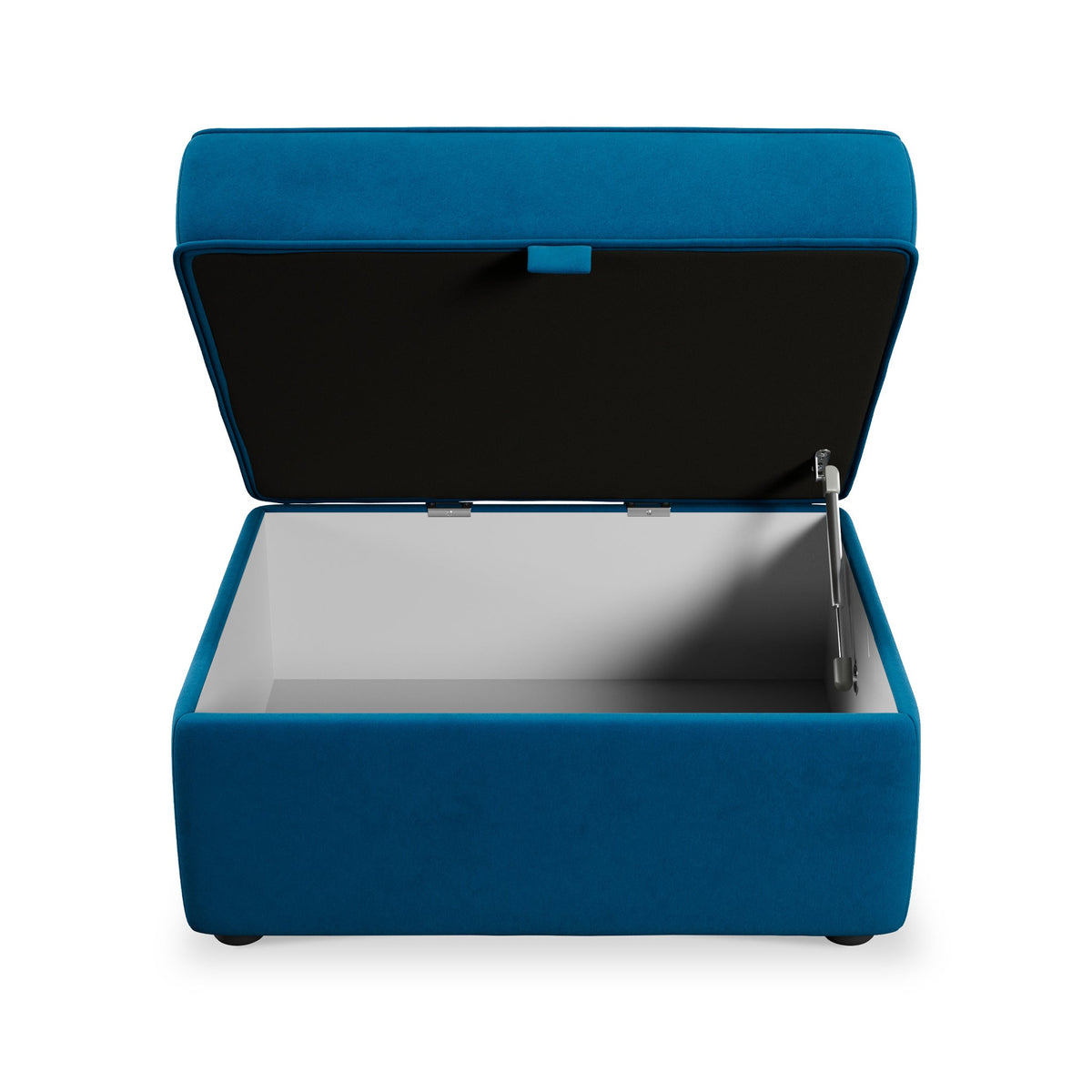 Edison Velvet Storage Footstool