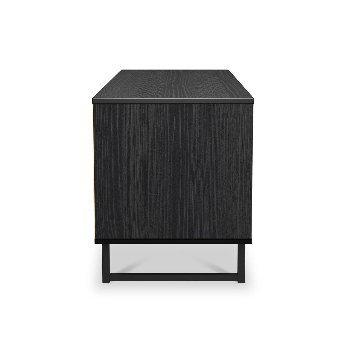 Callo Fluted 4 Drawer Low Storage Unit
