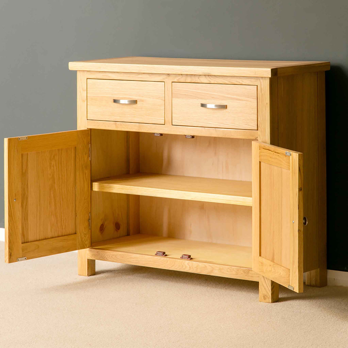London Oak Small Sideboard