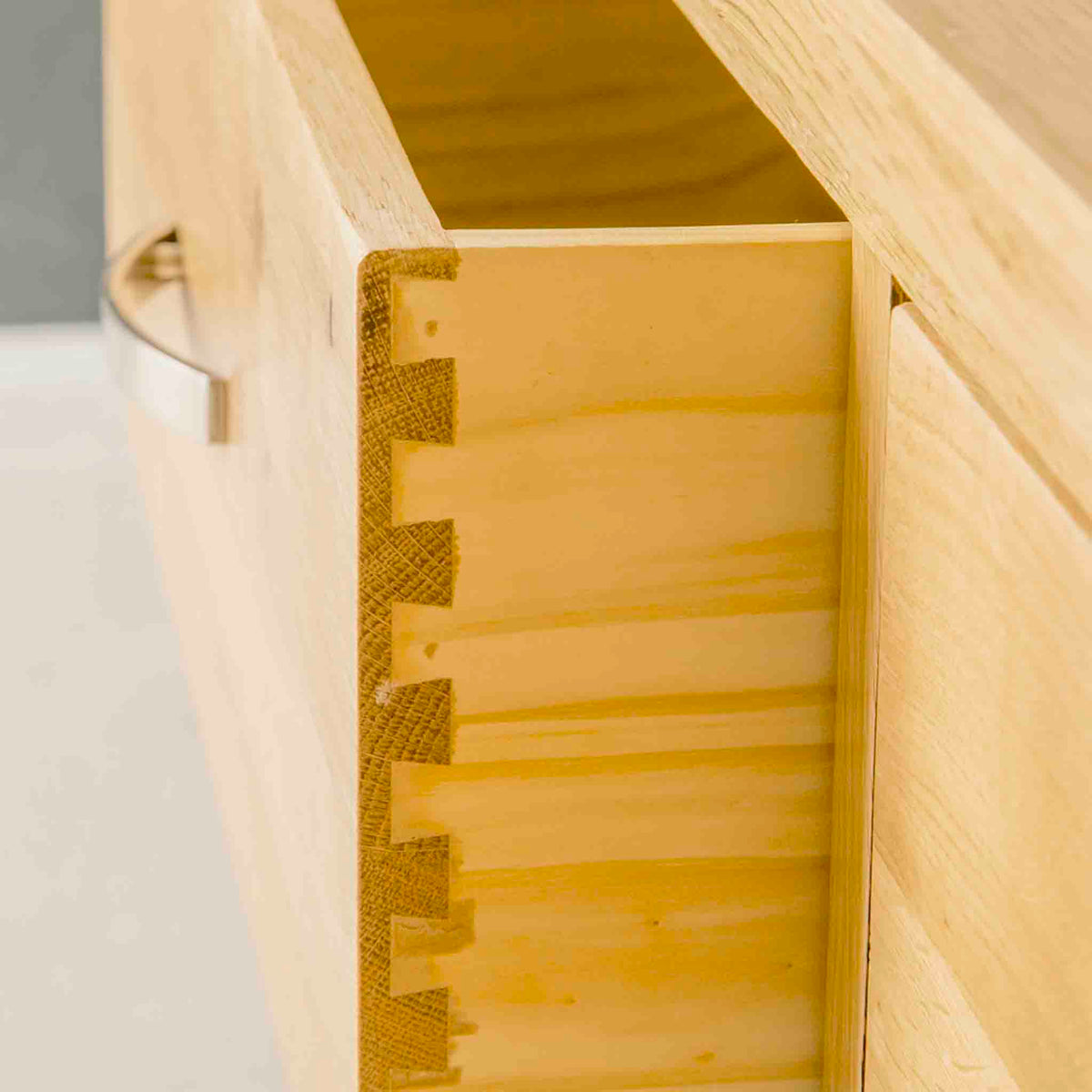 London Oak 3+3 Drawer Chest