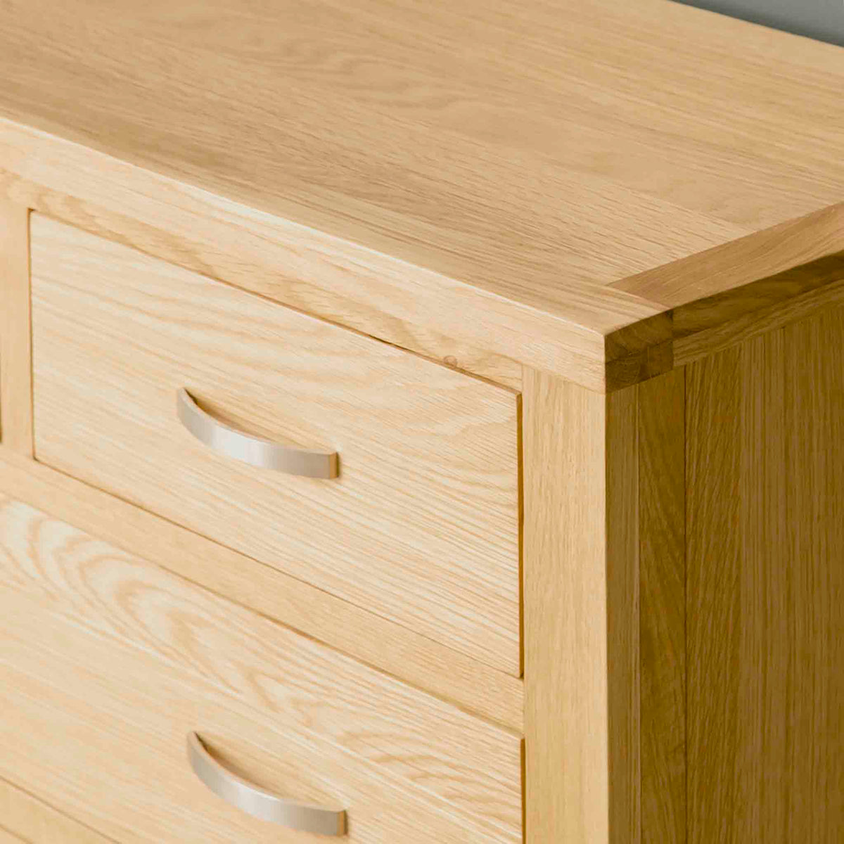 London Oak 3+3 Drawer Chest