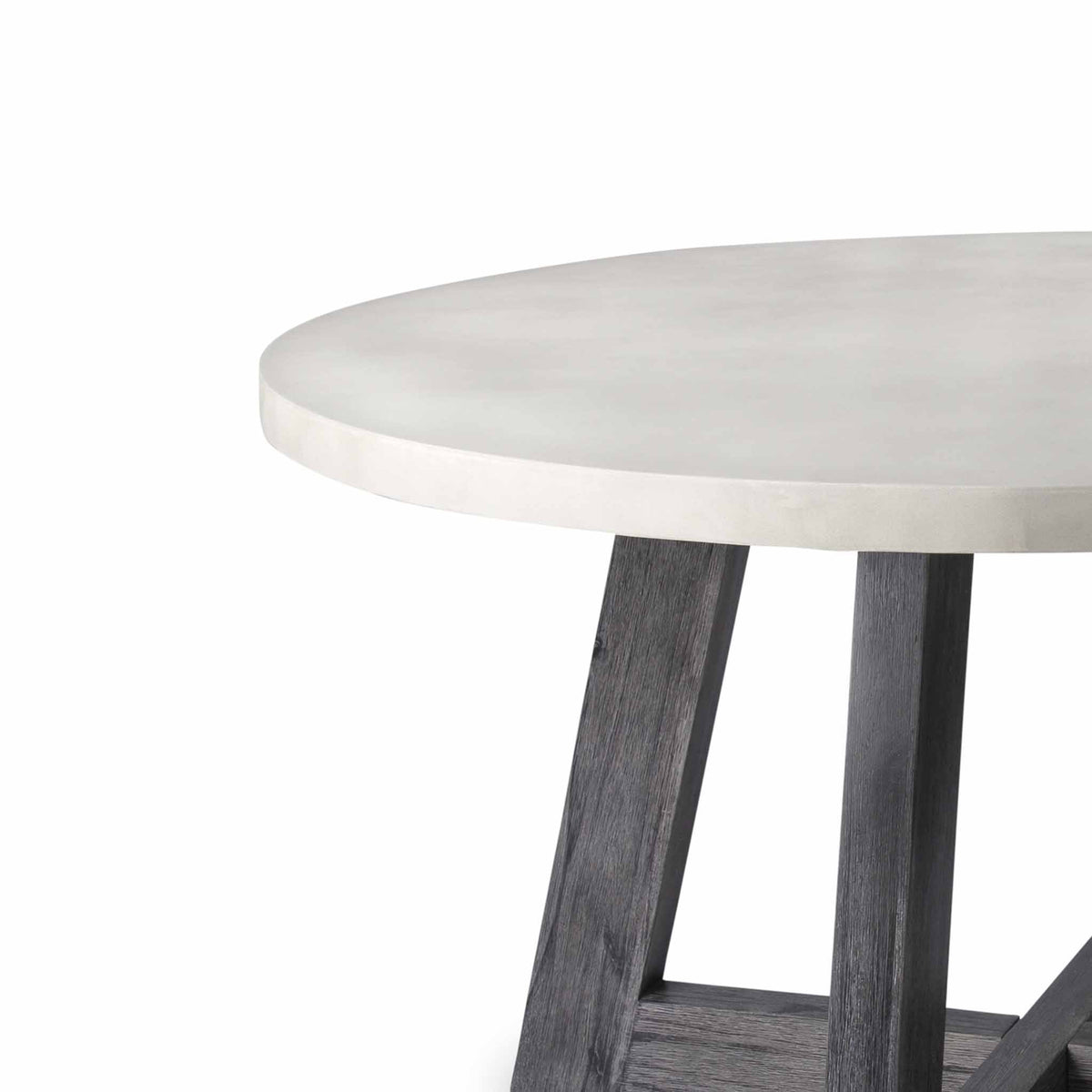 Saltaire Grey Round Dining Table