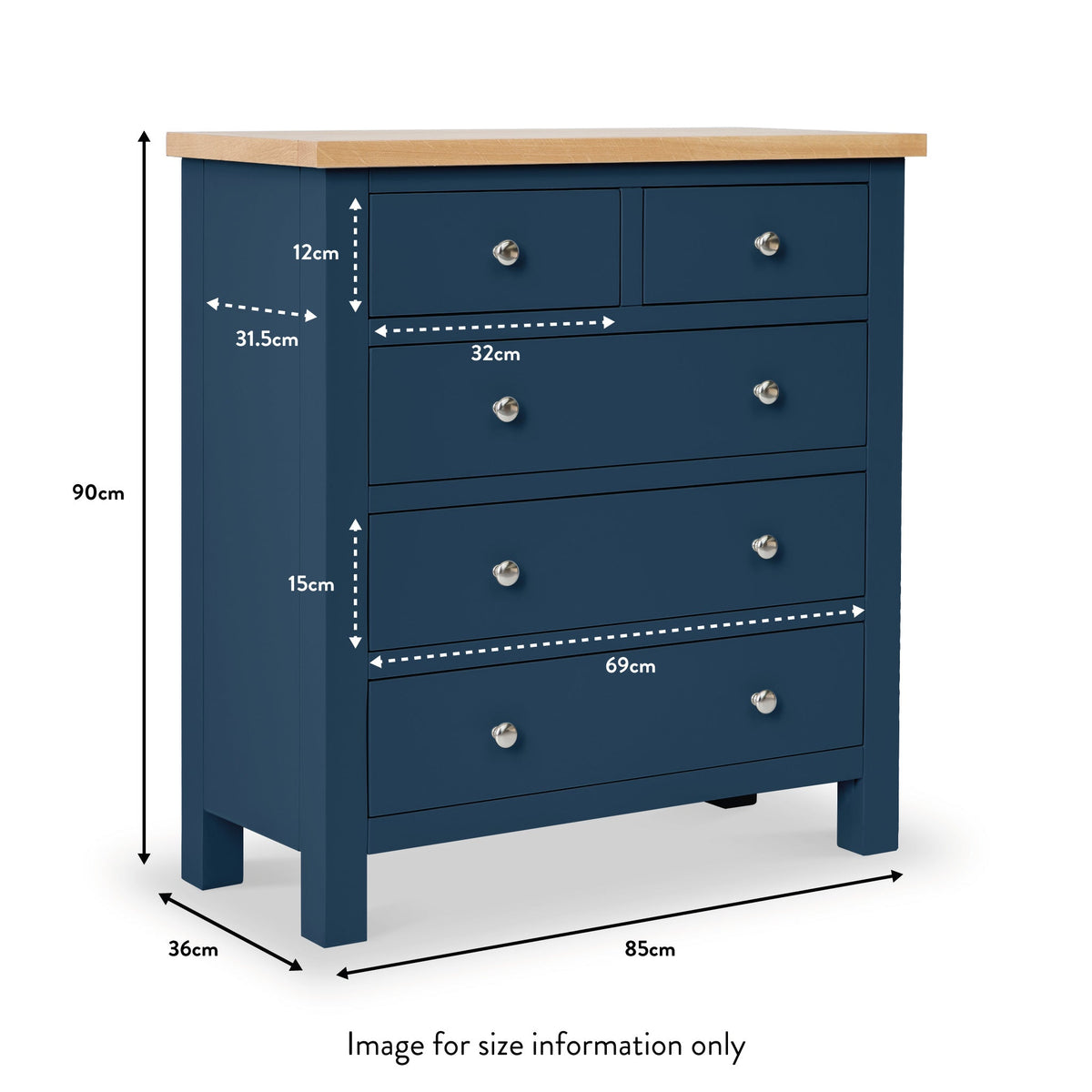 Farro 2 Over 3 Chest Of Drawers