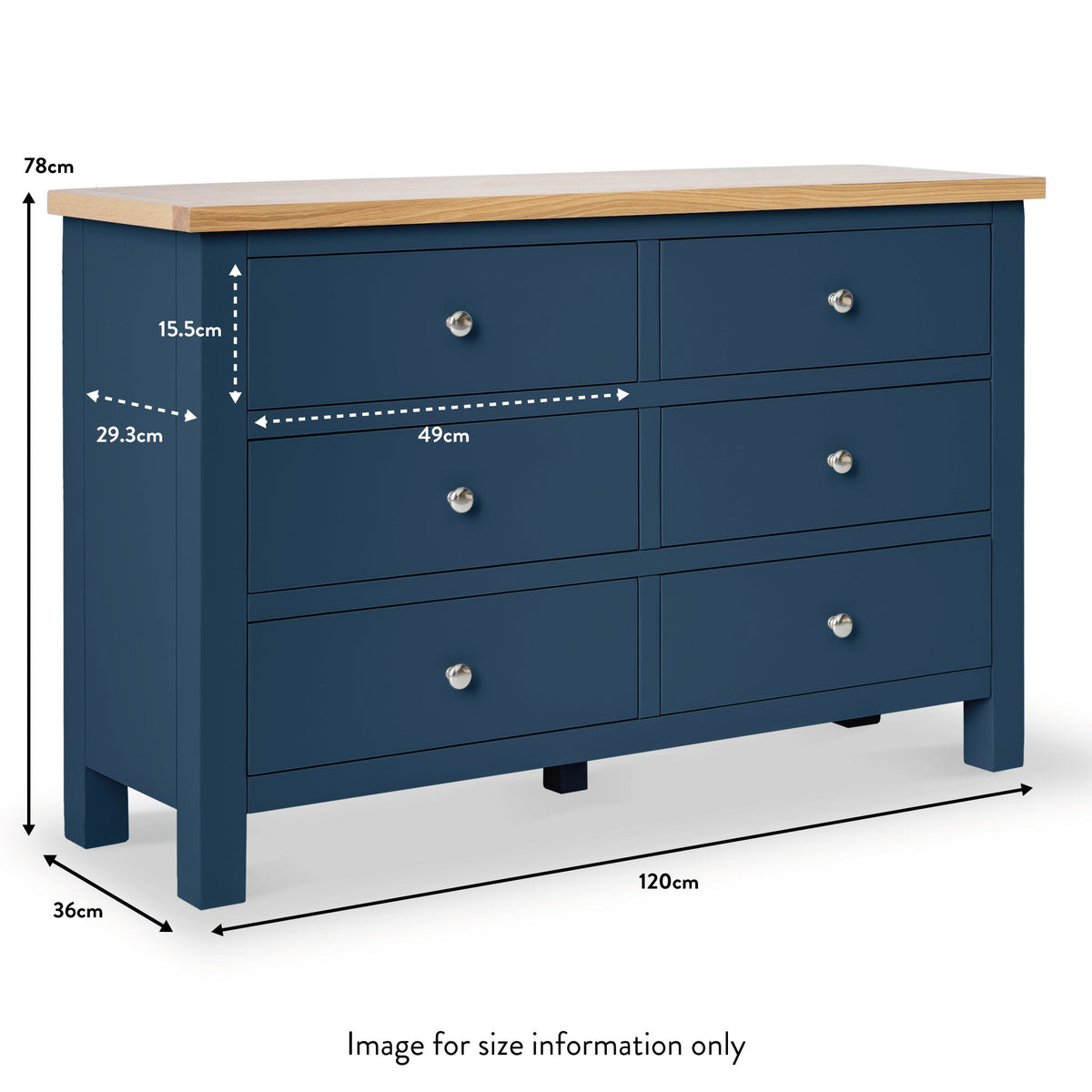 Farro 6 Drawer Chest
