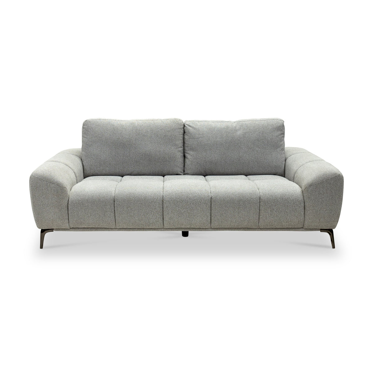 Ruelle Textured Fabric 3 Seater Sofa