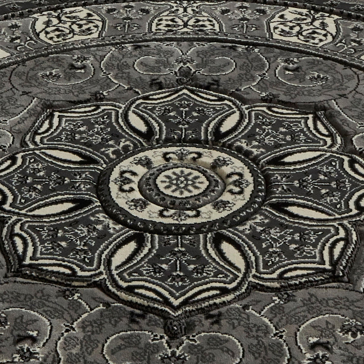 Holden Oriental Stain Resistant Circular Rug