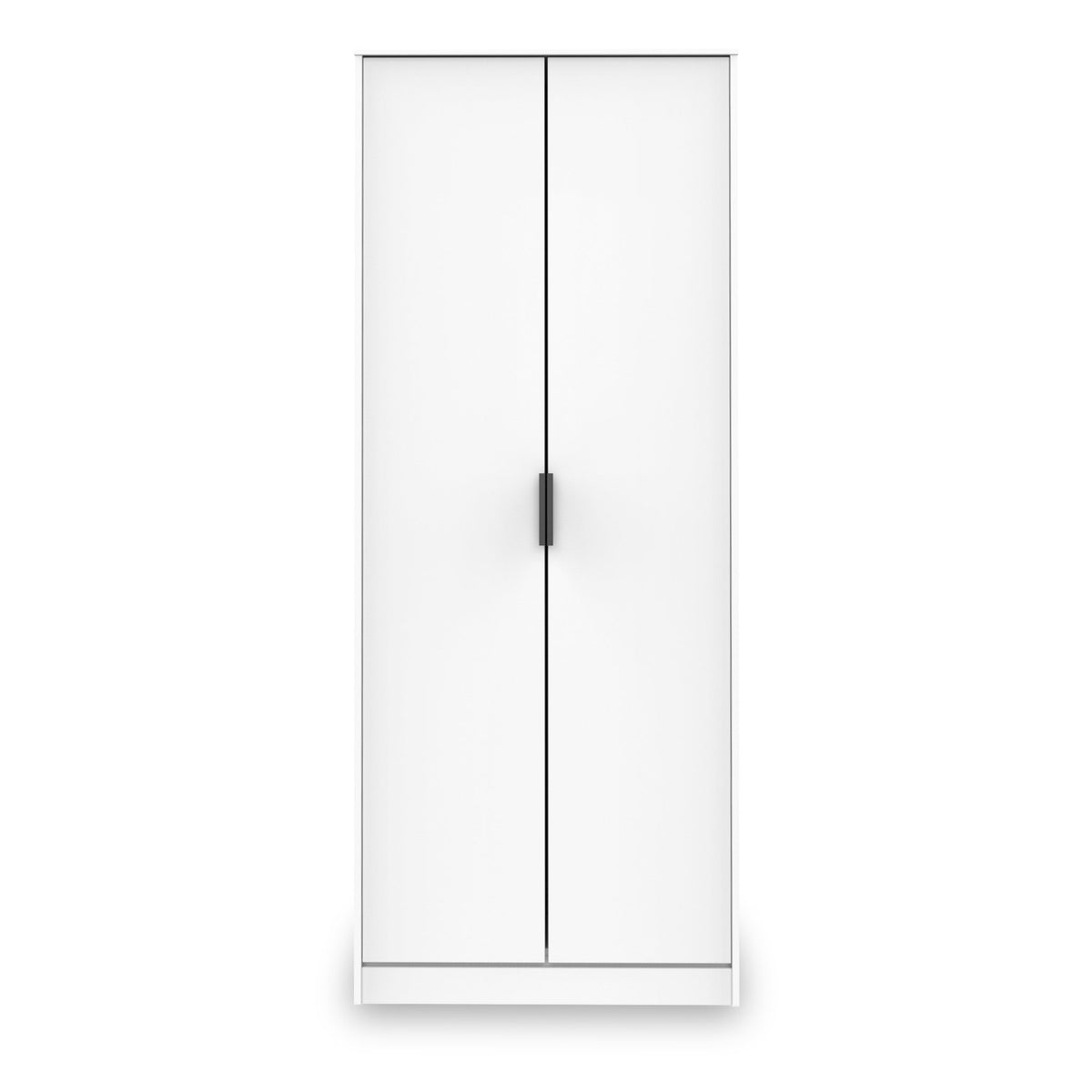 Asher White 2 Door Double Wardrobe