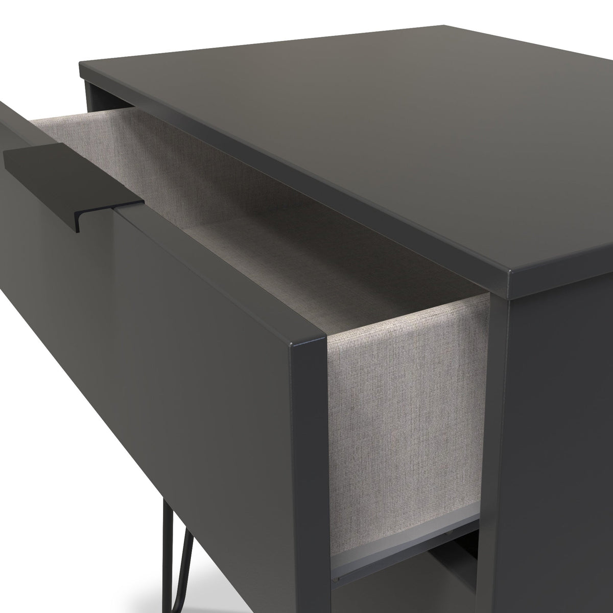 Moreno 2 Drawer Side Table