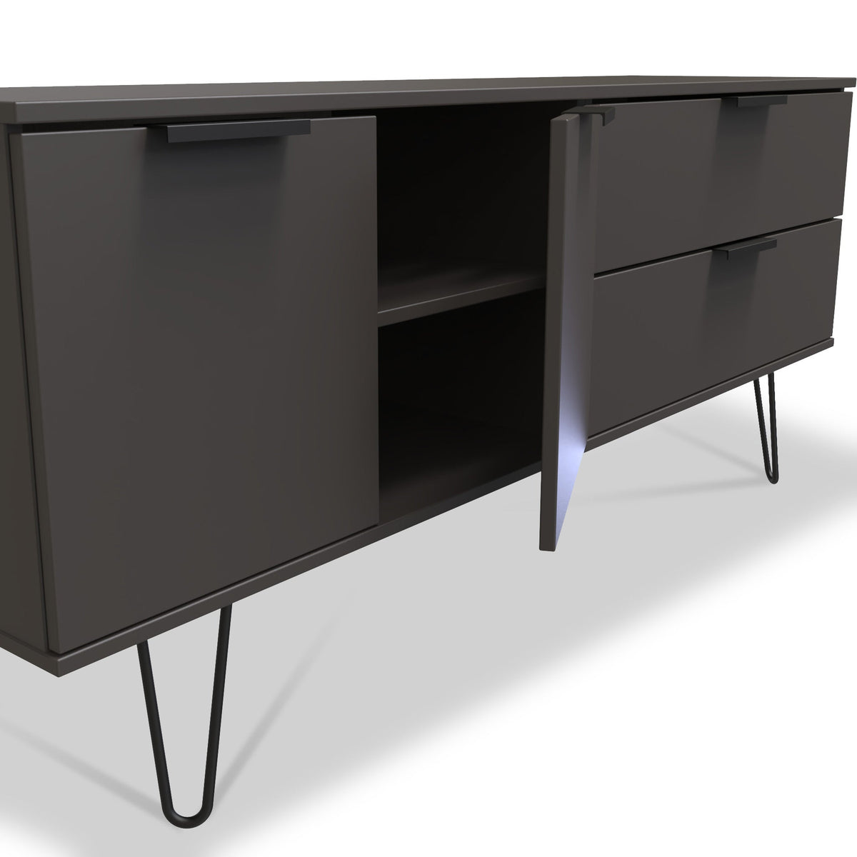 Moreno 2 Drawer 2 Door Wide Sideboard