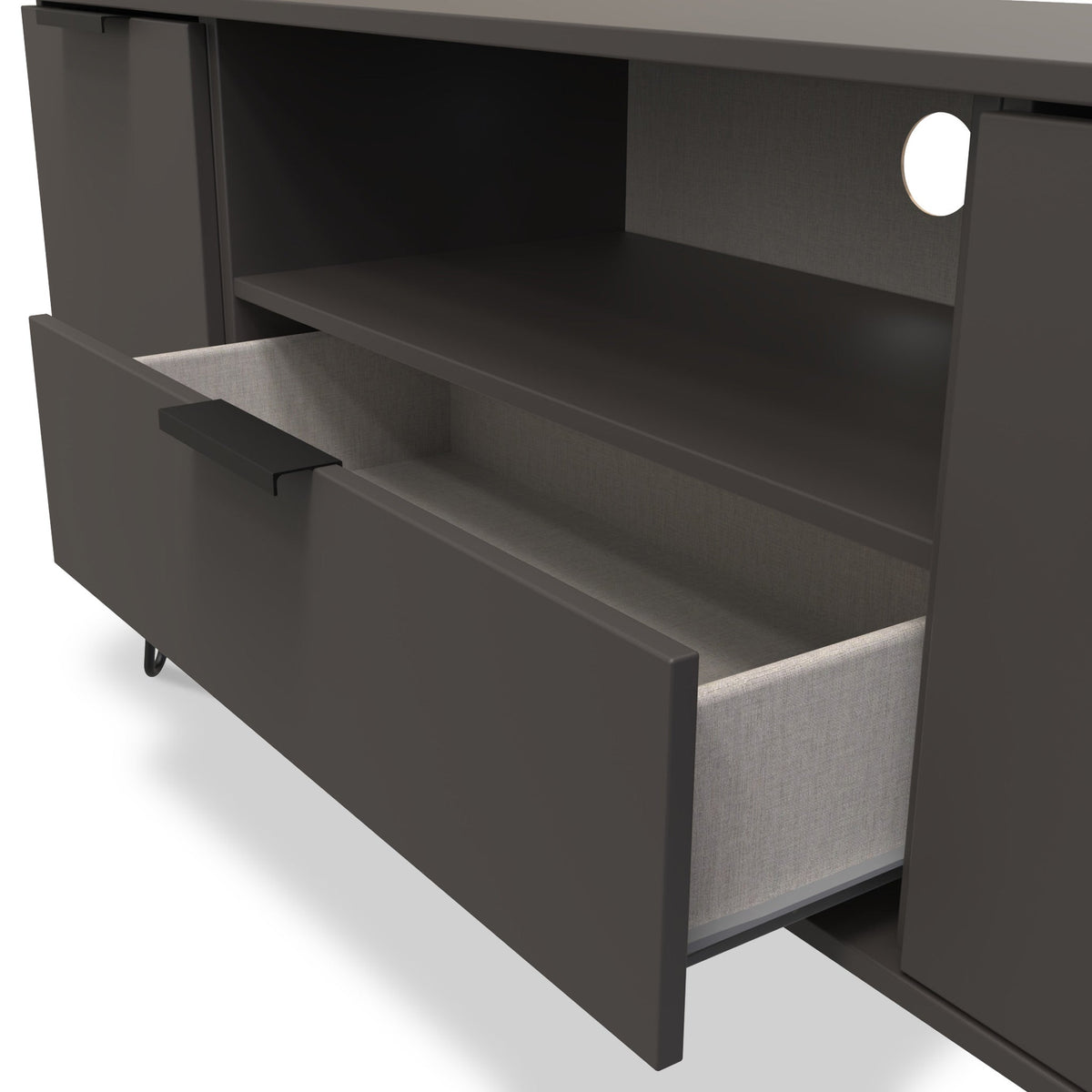 Moreno 2 Door 1 Drawer Wide TV Unit