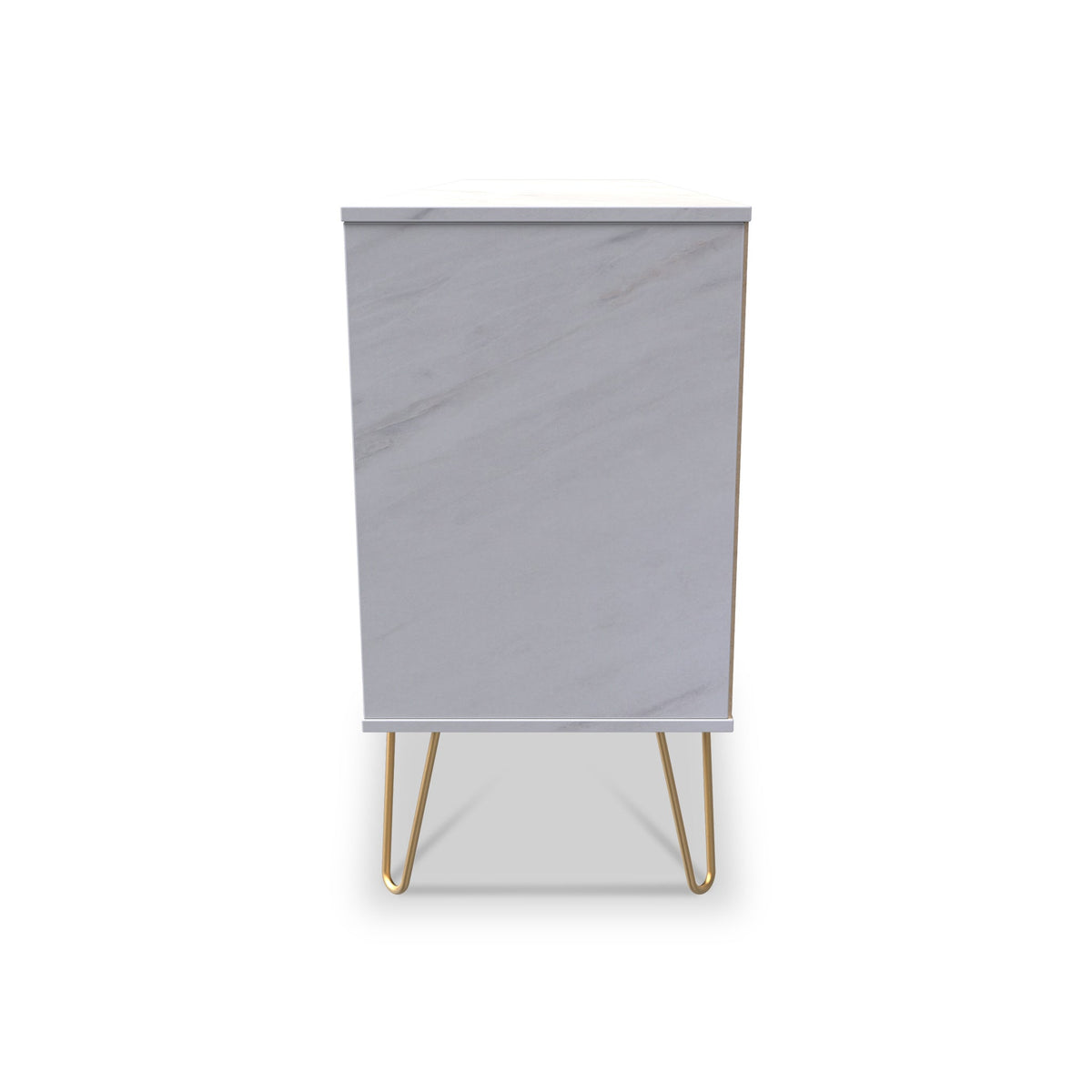 Moreno Marble 6 Drawer Sideboard
