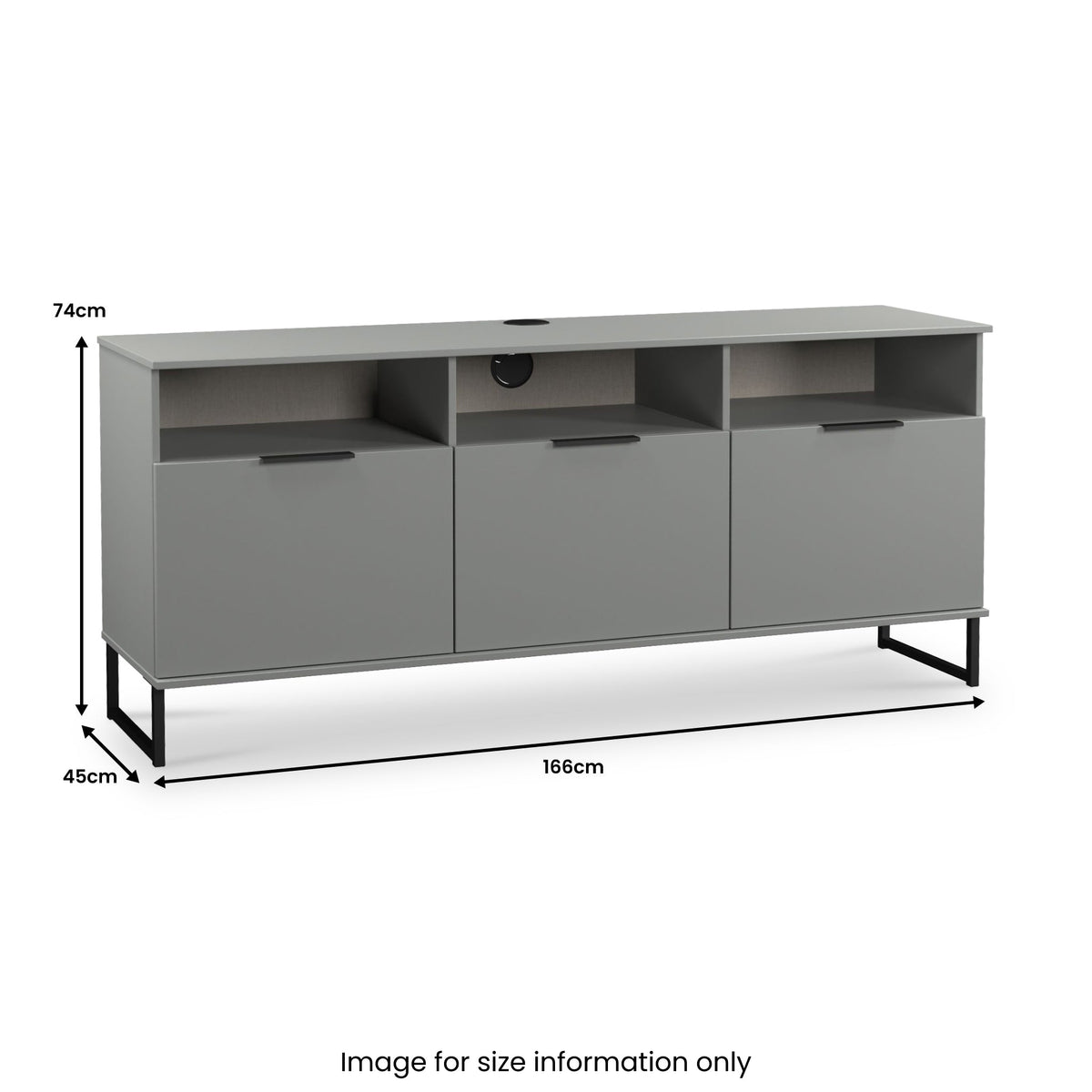 Ashbourne Drop Down TV Unit