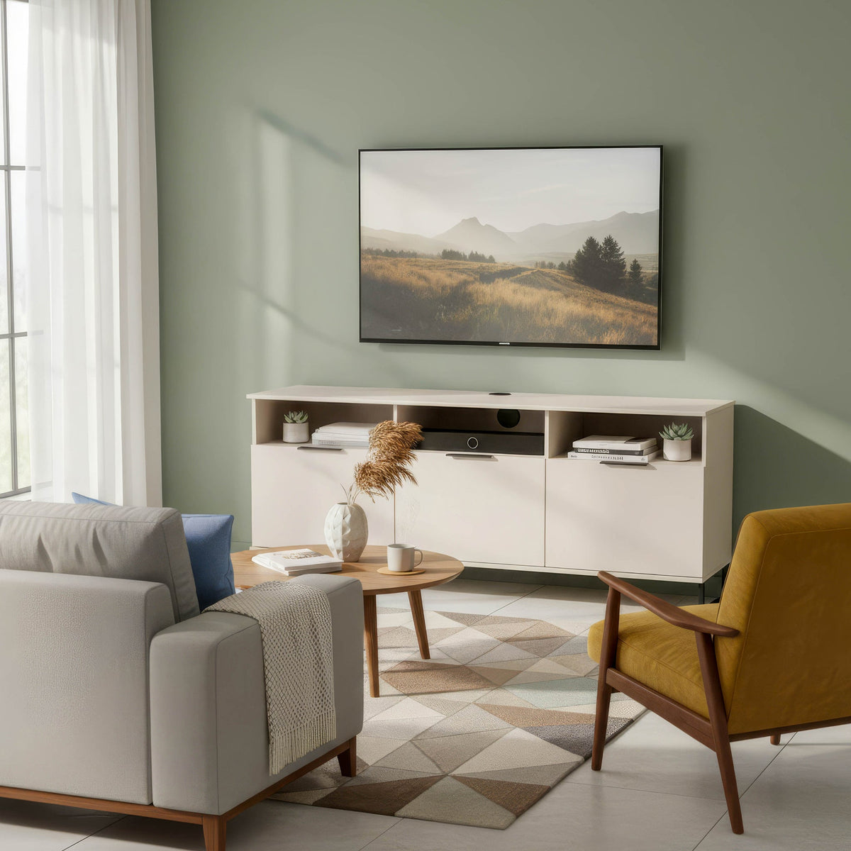 Ashbourne Drop Down TV Unit