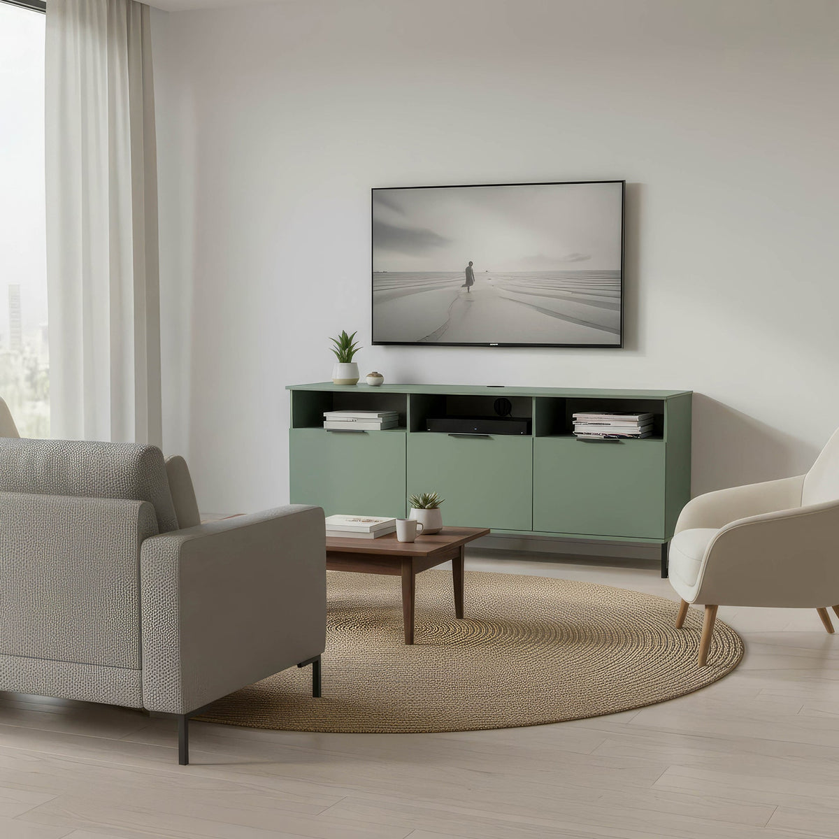 Ashbourne Drop Down TV Unit