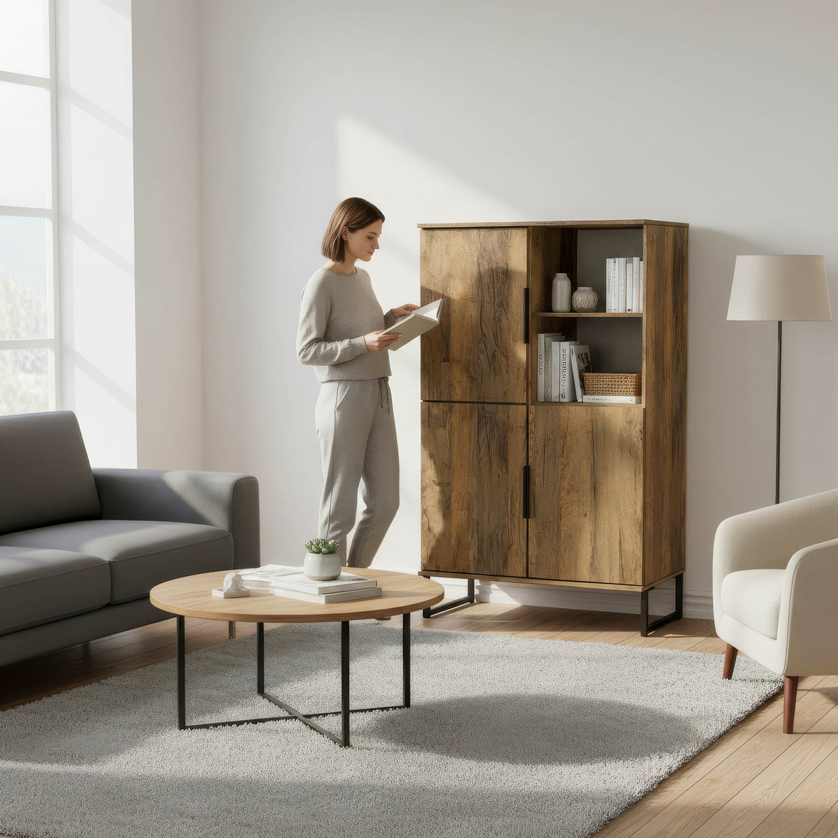 Ashbourne 3 Door Cabinet