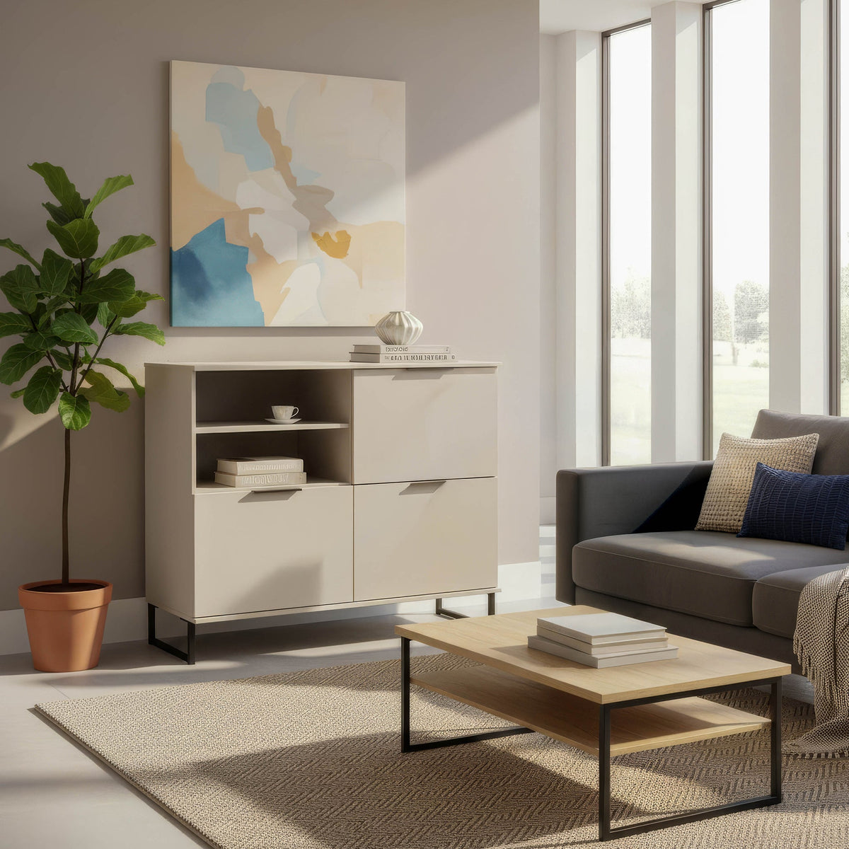 Ashbourne Drop Down Sideboard