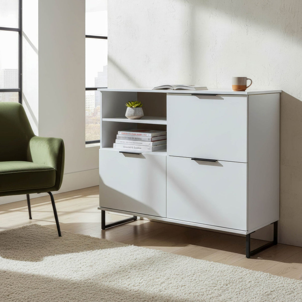 Ashbourne Drop Down Sideboard