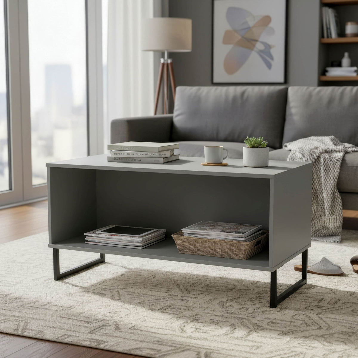Ashbourne Recessed Coffee Table