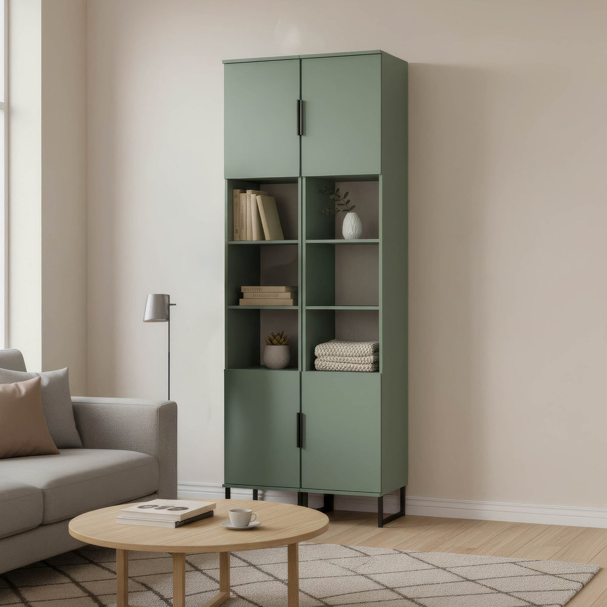 Ashbourne Tall Storage Cabinet