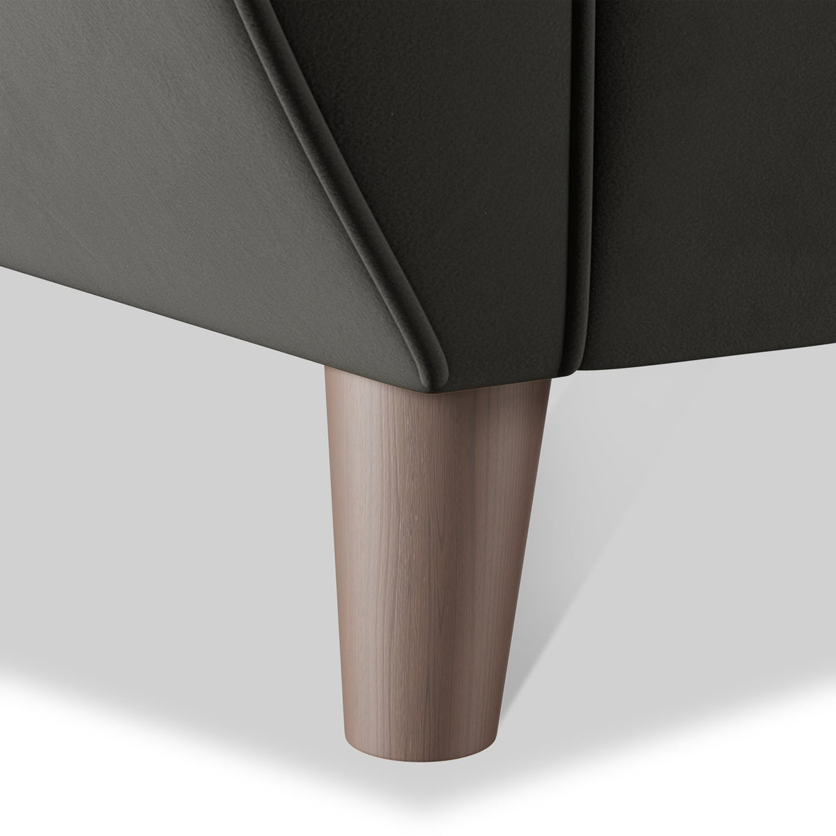 Edison Velvet Snuggler Chair
