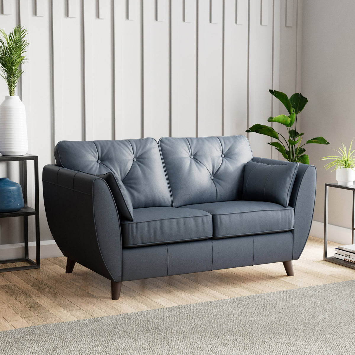 Edison Leather 2 Seater Sofa