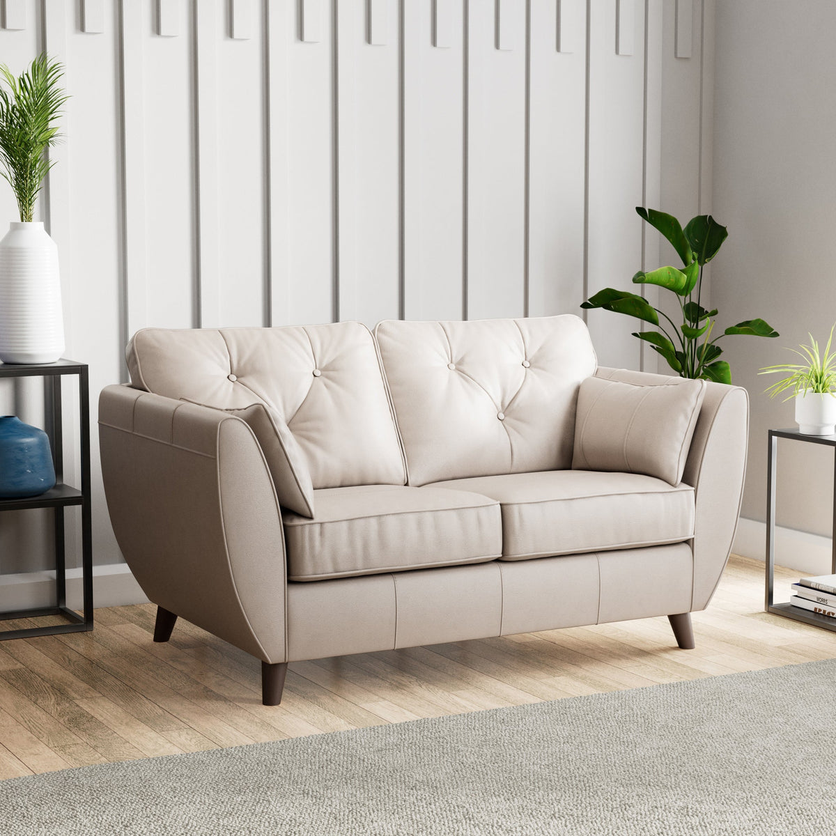 Edison Leather 2 Seater Sofa