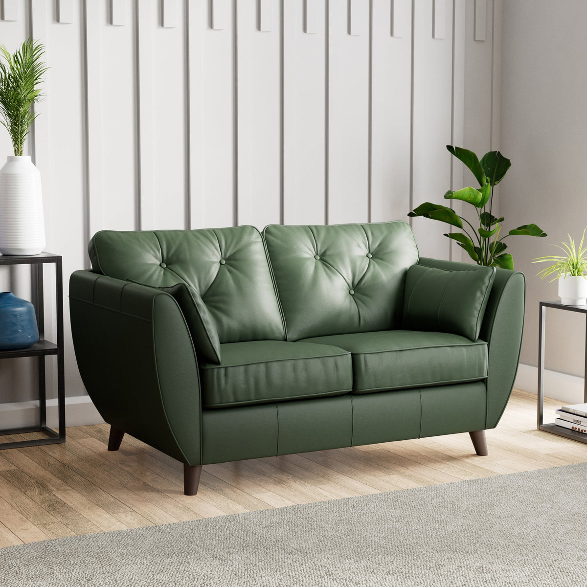 Edison Leather 2 Seater Sofa