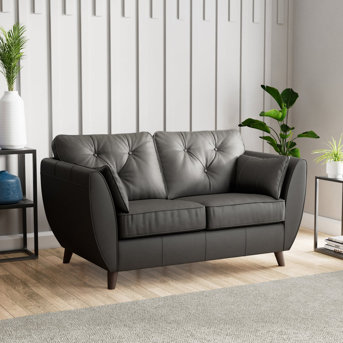 Edison Leather 2 Seater Sofa