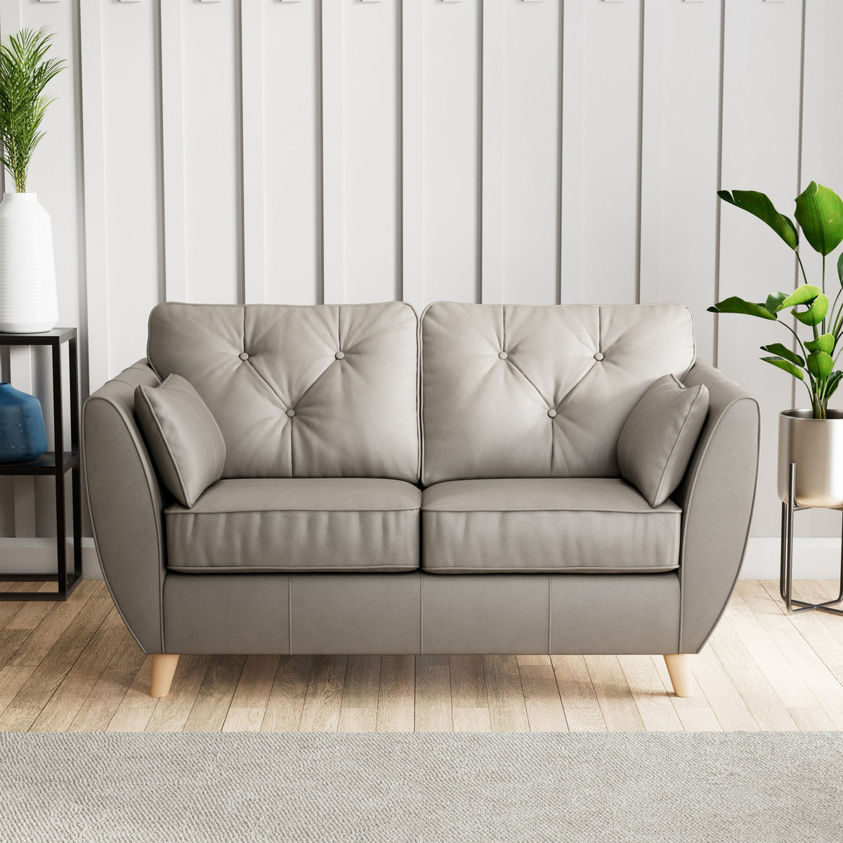 Edison Leather 2 Seater Sofa