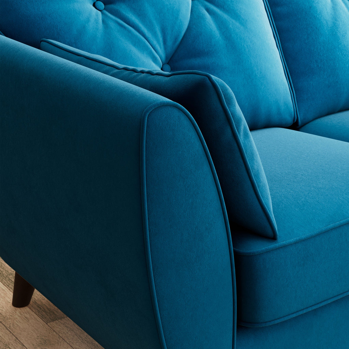 Edison Velvet 2 Seater Sofa