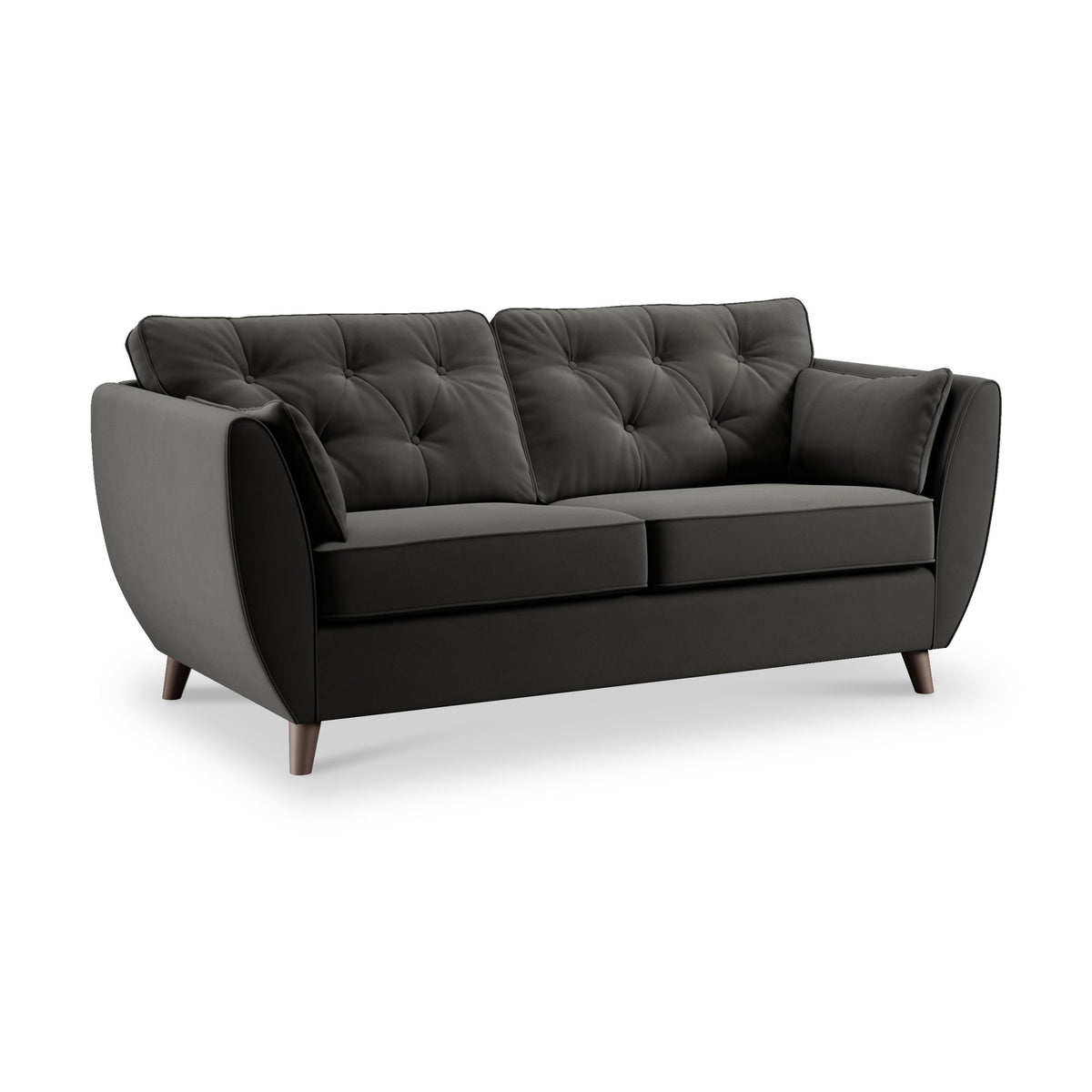 Edison Velvet 3 Seater Sofa