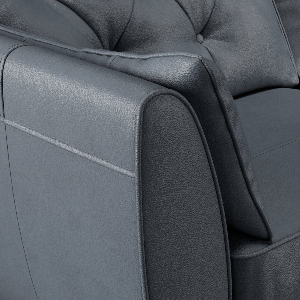 Edison Leather 3 Seater Sofa