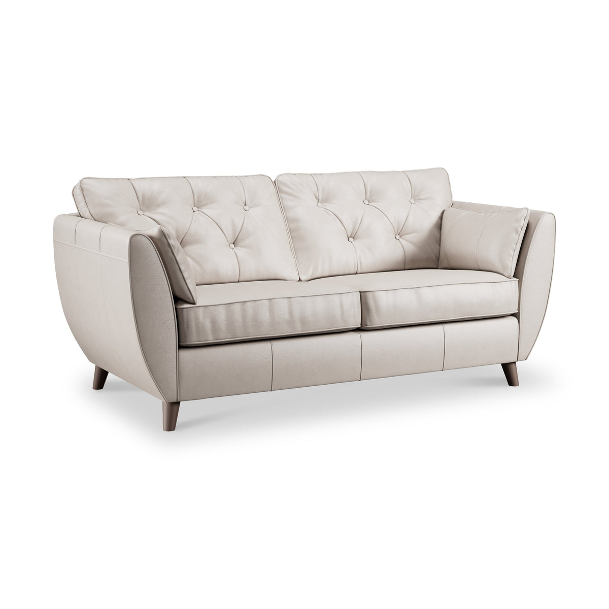 Edison Leather 3 Seater Sofa
