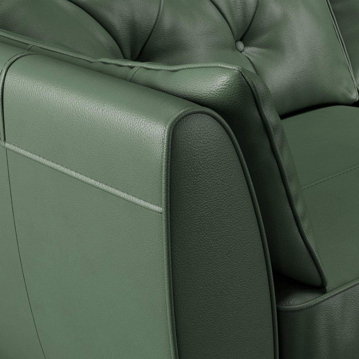 Edison Leather 3 Seater Sofa