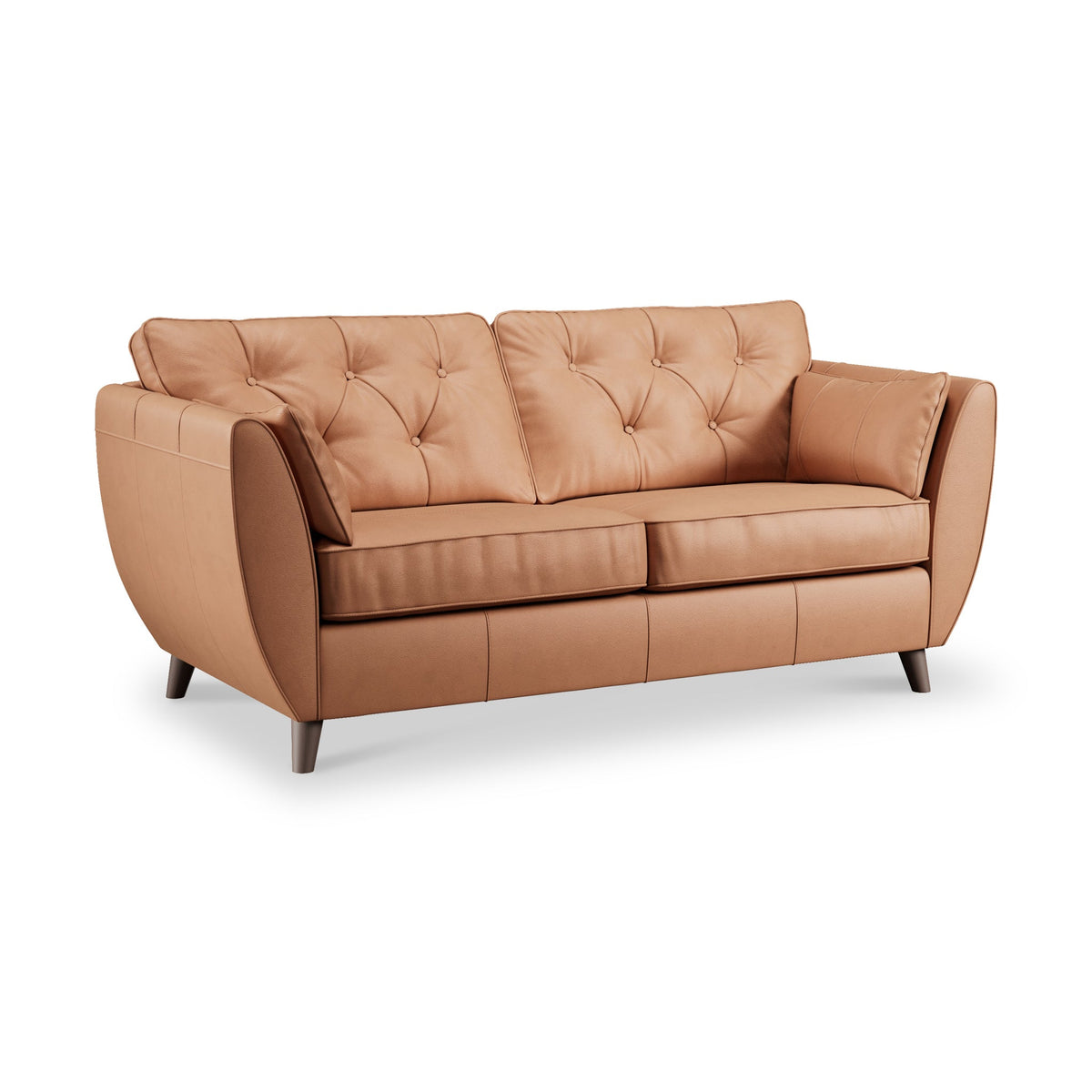 Edison Leather 3 Seater Sofa