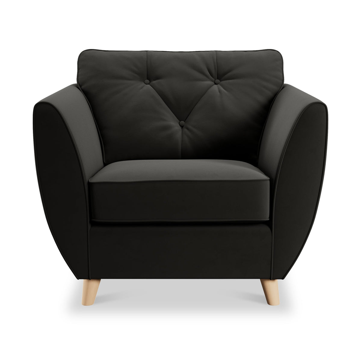 Edison Velvet Armchair